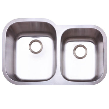 Gourmetier KU32219DBN Undermount Double Bowl Kitchen Sink Kitchen Sink Kingston Brass Default Title